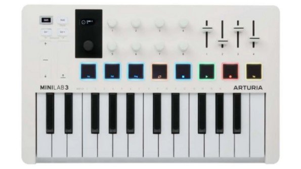 Arturia MiniLab 3: Tabletop MIDI Controllers For Music Production Announced