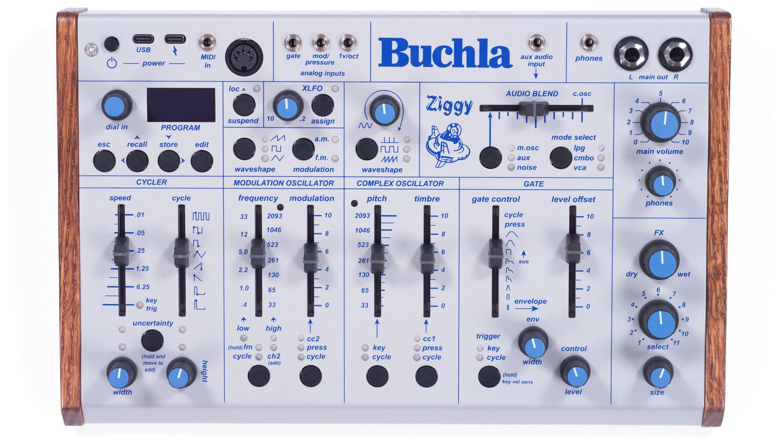 “An ‘instrument’ rather than a ‘synthesizer’”: Buchla Ziggy is a desktop analogue West Coast synth available for (just) under $1000